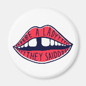 Ze zeiden dat ze gek waren. magneet (Voorkant)