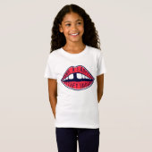 Ze zeiden: "Wees een dame" T-shirt (Voorkant volledig)