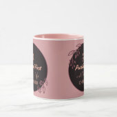 Ze zet God eerste roze Mok Inspirerend (Midden)