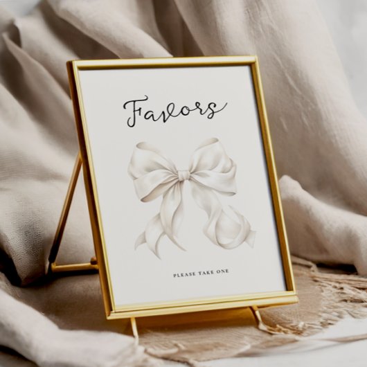 Ze zet het Tying the Knot Favors Tafelbord op Poster
