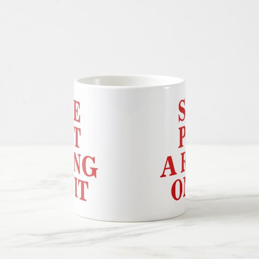 Ze zette een ring op het Mok Verloving Valentijnsd (Center)