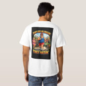 Ze zien me joggen t-shirt (Achterkant volledig)