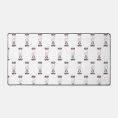 Ze zien me rollen, ze wachten op Retro Ghost Bureaumat (Voorkant)