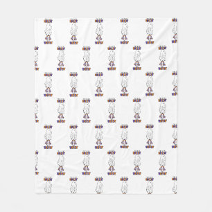 Ze zien me rollen, ze wachten op Retro Ghost Fleece Deken