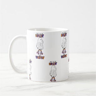 Ze zien me rollen, ze wachten op Retro Ghost Koffiemok