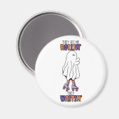 Ze zien me rollen, ze wachten op Retro Ghost Magneet (Voorkant / Achterkant)