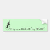 Ze zien me Rollin' Bumpersticker Mint (Voorkant)