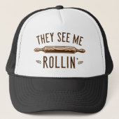 Ze zien me Rollin" Trucker Pet (Voorkant)