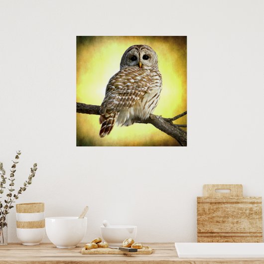 Ze ziet in het hart van mij poster (Keuken)