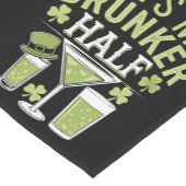 Ze ziet mijn dronkaard half st patricks matchen pa korte tafelloper (Hoek)