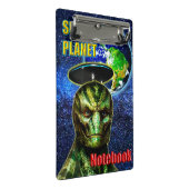 ZE ZIJN AL HIER - REPTILIAN design collectie Mini Klembord (Schuin)