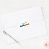 Ze zijn allebei vol ronde sticker (Envelop)