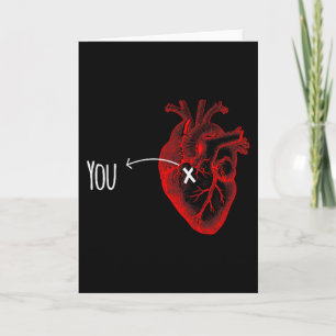 Ze zijn anatomisch in mijn hart Couple Valentijn Kaart