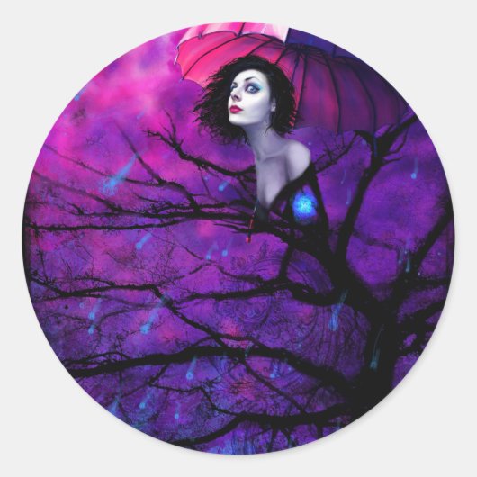 Ze zijn buiten vanavond Sticker (Voorkant)