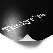 Ze zijn daar, het zijn Grammer Typo. Foto Afdruk (Hoek)