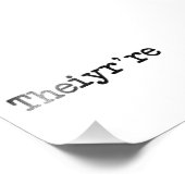 Ze zijn daar, het zijn Grammer Typo. Foto Afdruk (Hoek)