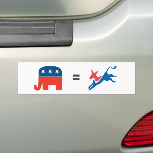 Ze zijn dezelfde Bumpersticker (Op auto)