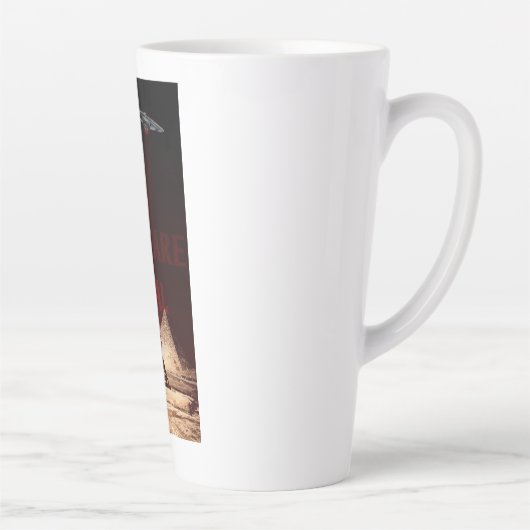 ZE ZIJN ECHT (ALIEN BELIEVER) LATTE MOK (Rechts)