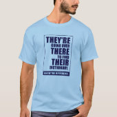 Ze zijn er, en hun t-shirt (Voorkant)