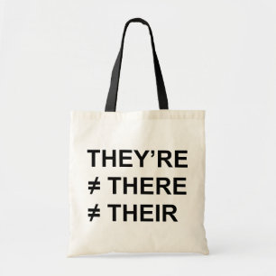 Ze zijn er niet. tote bag
