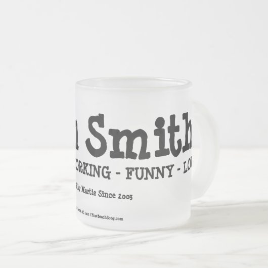 Ze zijn geliefd door jou - Mok (Personaliseer) (Voorkant rechts)