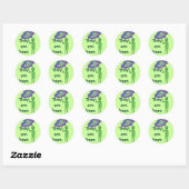Ze zijn hier stickers (Vel)
