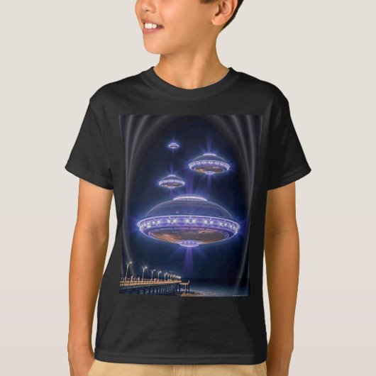 Ze zijn hier! t-shirt (Voorkant)