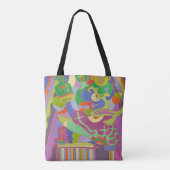 Ze zijn hier tote bag (Achterkant)