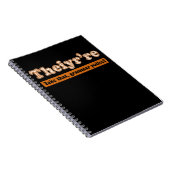 Ze zijn leraar Engels Grammar Police Notitieboek (Rechterzijde)