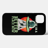 Ze zijn op een betere plek nu buitenaardse TRex di Case-Mate iPhone Case (Achterkant (horizontaal))