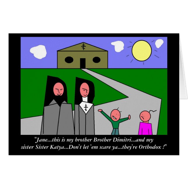 "...Ze zijn orthodox!" (Voorkant Horizontaal)