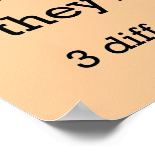 Ze zijn Poster. Poster (Hoek)