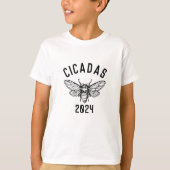 Ze zijn terug Cicadas 2024 T-shirt (Voorkant)