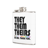 Ze zijn van hen heupfles (Links)