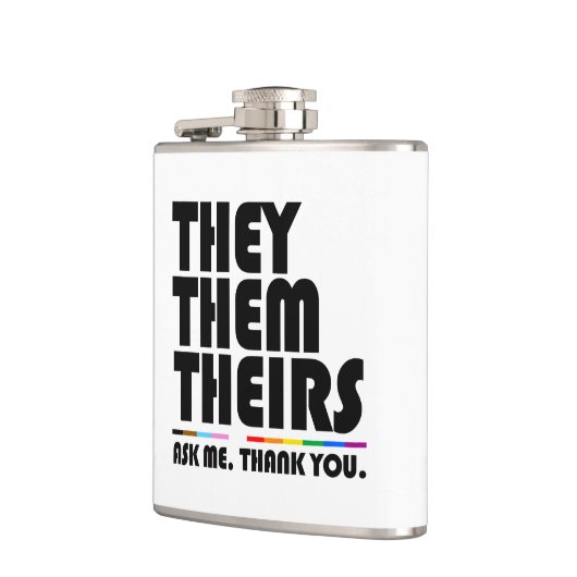 Ze zijn van hen heupfles (Links)