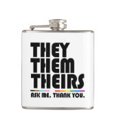 Ze zijn van hen heupfles (Voorkant)