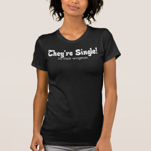 Ze zijn vrijgezel! wingman shirt
