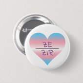 ZE/ZIR RONDE BUTTON 5,7 CM (Voorkant /achterkant)