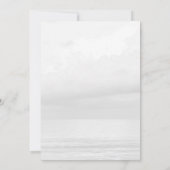 Ze zit op cloud 9 Dreamy Elegant Vrijgezellenfeest Kaart (Achterkant)