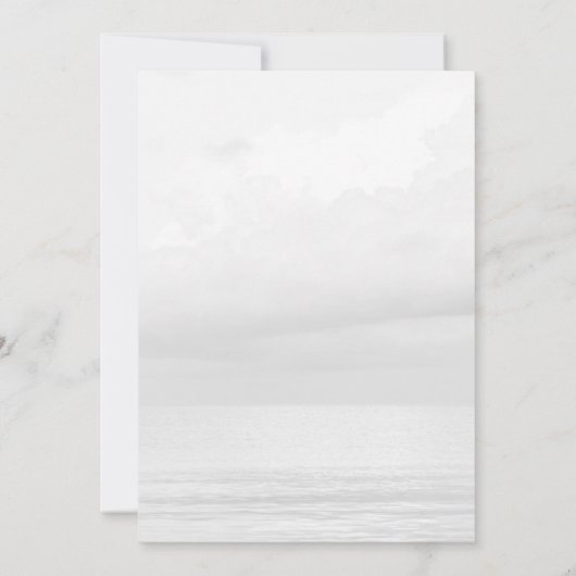 Ze zit op cloud 9 Dreamy Elegant Vrijgezellenfeest Kaart (Achterkant)