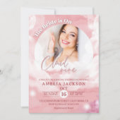 Ze zit op cloud negen Elegant Vrijgezellenfeest Dr Kaart (Voorkant)