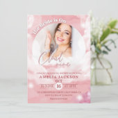 Ze zit op cloud negen Elegant Vrijgezellenfeest Dr Kaart (Staand voorkant)