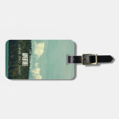 Ze zocht naar avontuurlijk Bagagelabel (Voorkant horizontaal)