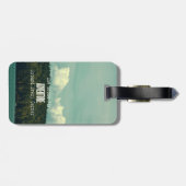 Ze zocht naar avontuurlijk Bagagelabel (Achterkant horizontaal)