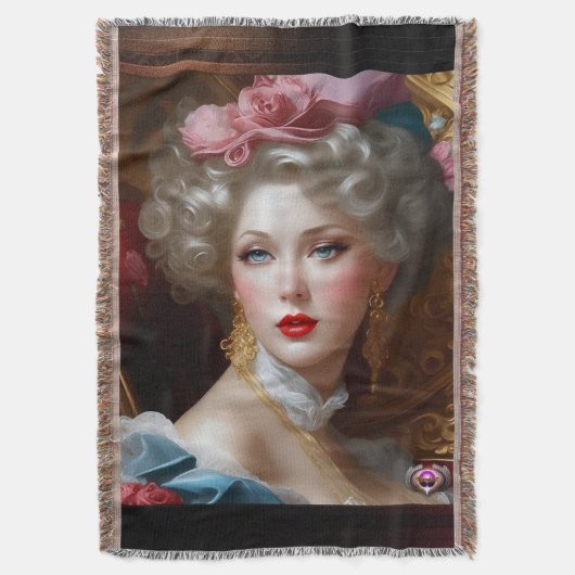 Ze zoekt liefde door Xzendor7 Deken (Voorkant Verticaal)