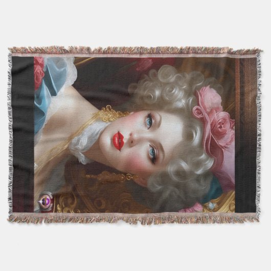 Ze zoekt liefde door Xzendor7 Deken (Voorkant)