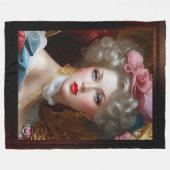 Ze zoekt liefde door Xzendor7 Fleece Deken (Voorkant (Horizontaal))