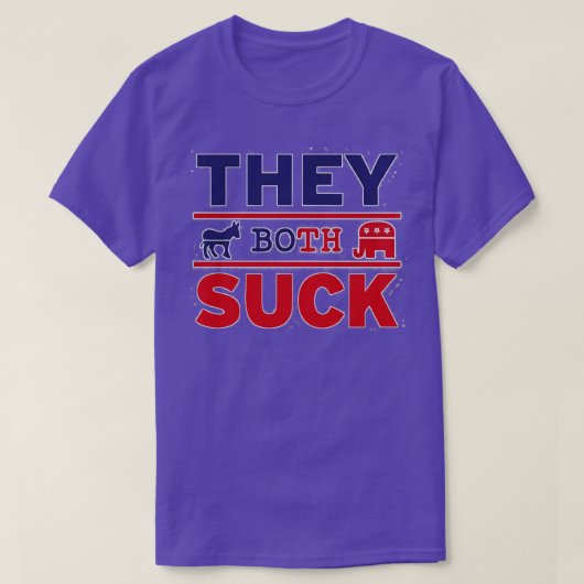 Ze zuigen allebei t-shirt (Design voorkant)