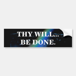 ZE ZULLEN GEDAAN WORDEN BUMPERSTICKER