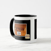 Ze zullen je vinden mok (Voorkant links)